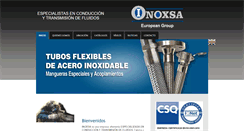 Desktop Screenshot of inoxsa.com